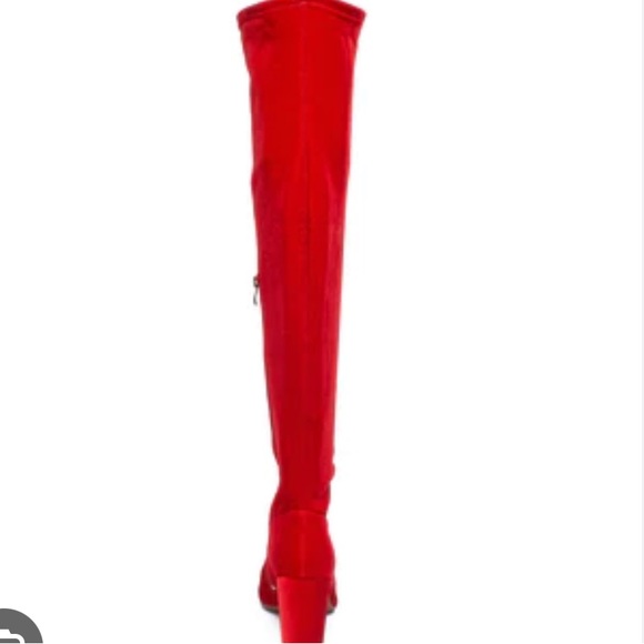 SMASH OVER THE KNEE MALIA RED SIZE 12W - Picture 3 of 4